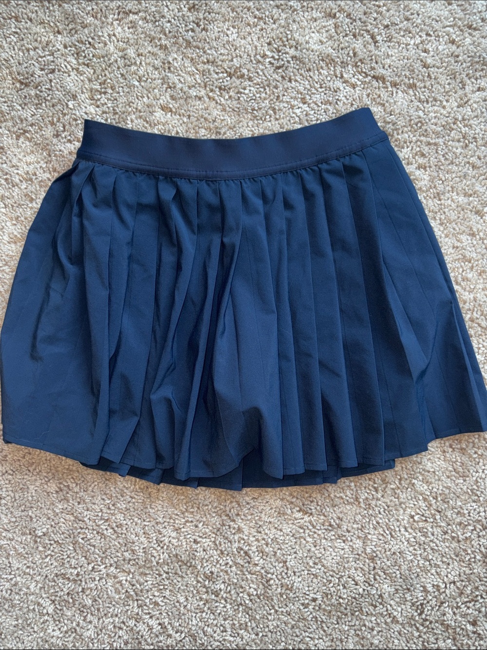 Lululemon Navy Pleated Women's Skirt